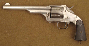1873 model Winchester revolver, estimate $5,500-$7,000, to be auctioned on Friday, Nov. 5, 2010. Universal Live photo.